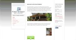 Desktop Screenshot of firststreetbuilders.com